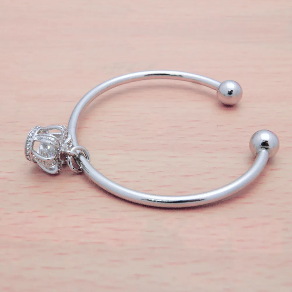 Stylish And Simple Platinum Plated Bracelet For Women