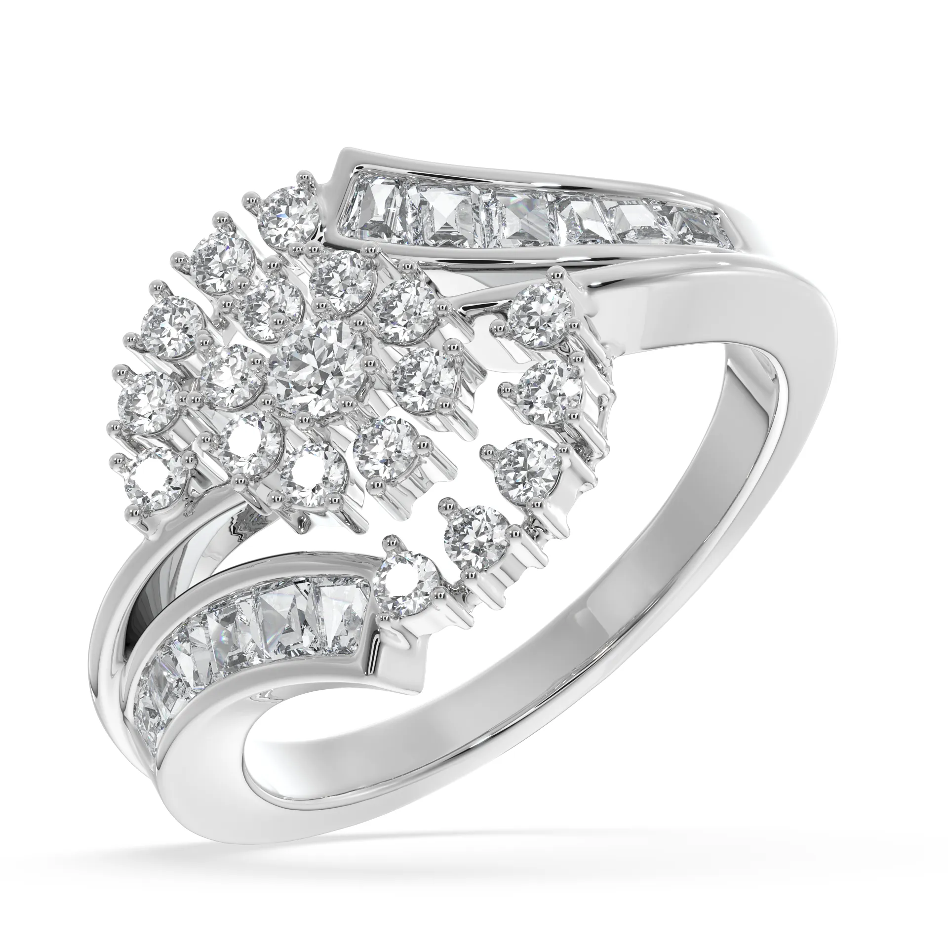 SY Women's Ring in Gold, Enchanted Bloom