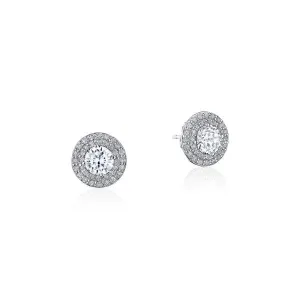 Tacori Double Bloom Diamond Earring FE810RD65