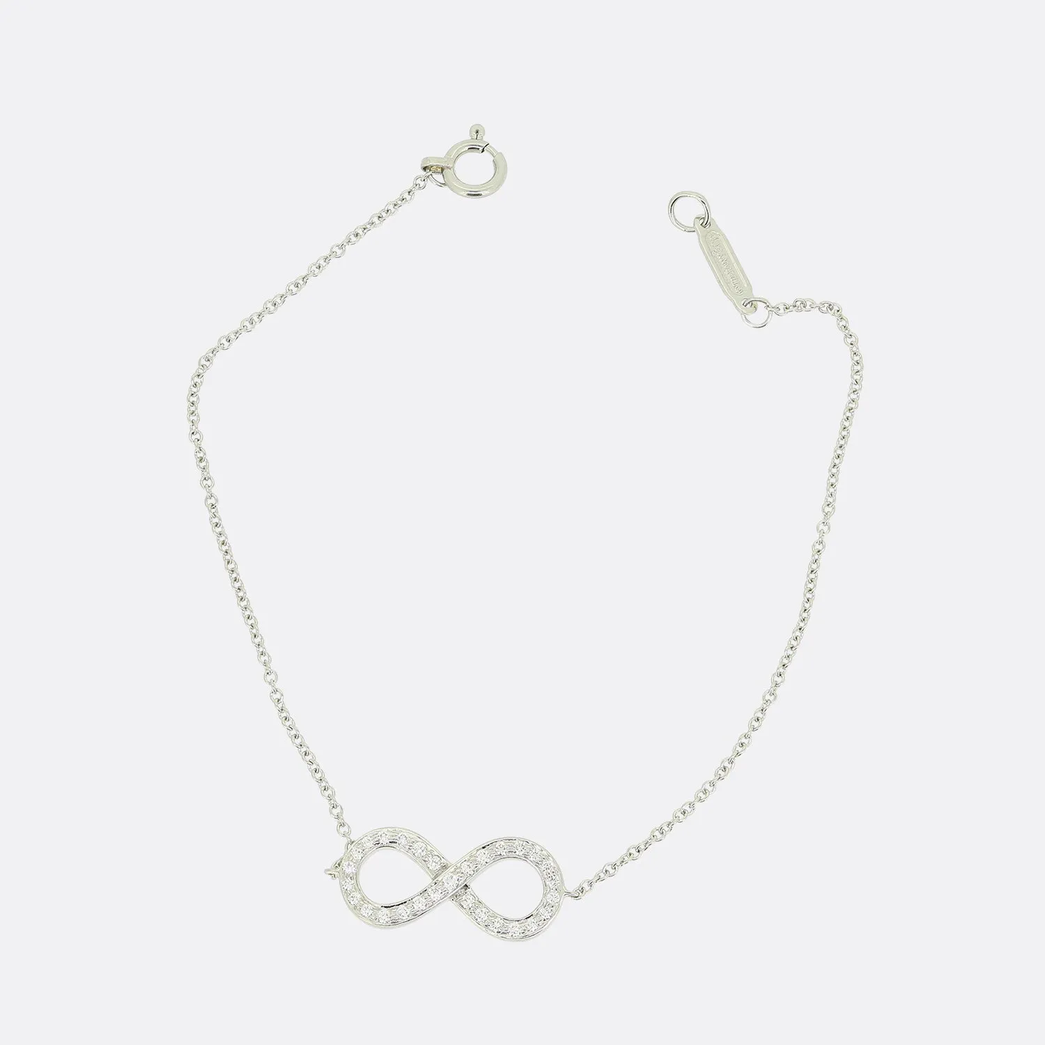 Tiffany & Co. Diamond Infinity Bracelet