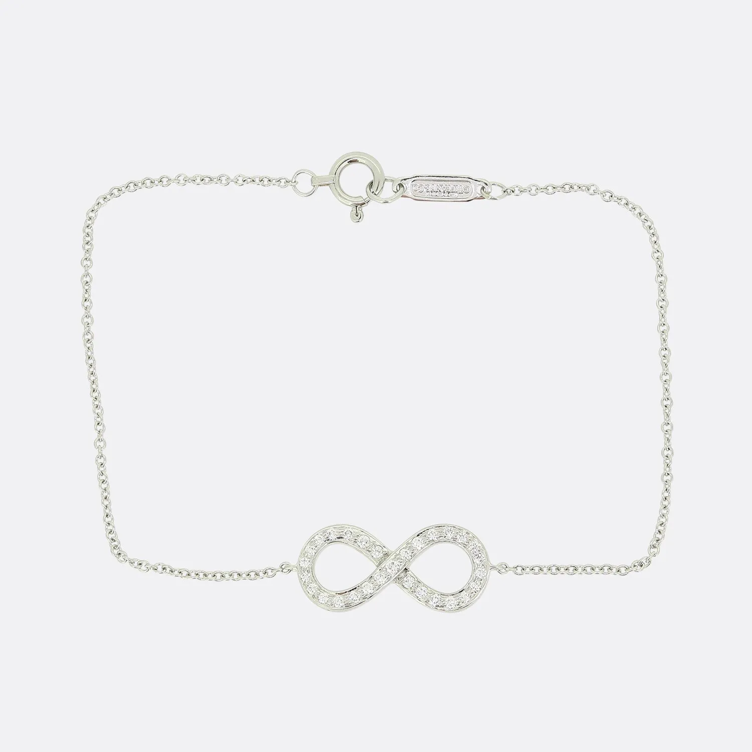 Tiffany & Co. Diamond Infinity Bracelet