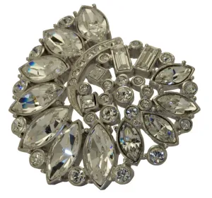 Treasures of The Earth Crystal Brooch