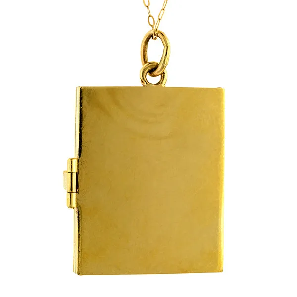 Vintage Multipage Locket Pendant