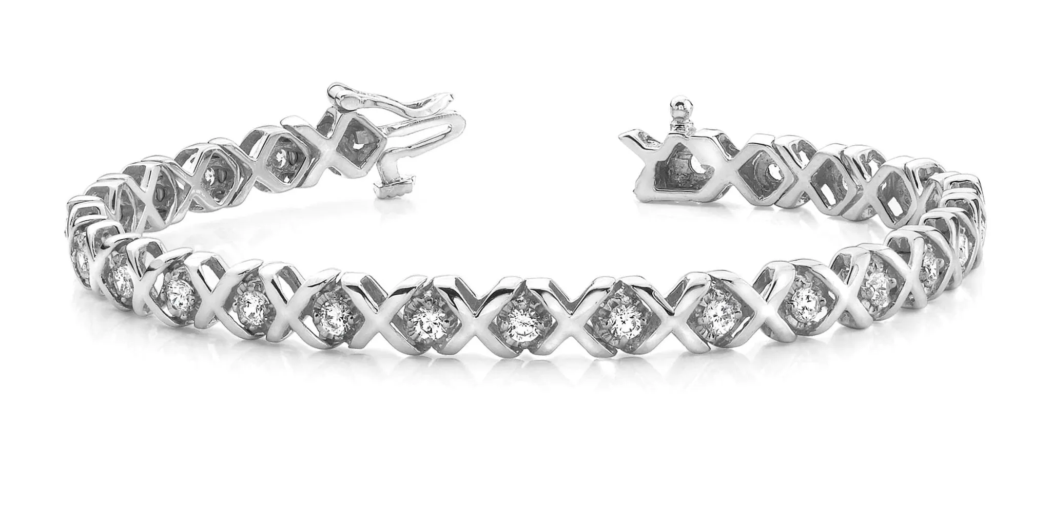 Xoxo Lab-Grown Diamond Bracelet with 3.00 ct.(finished) 3.5mm
