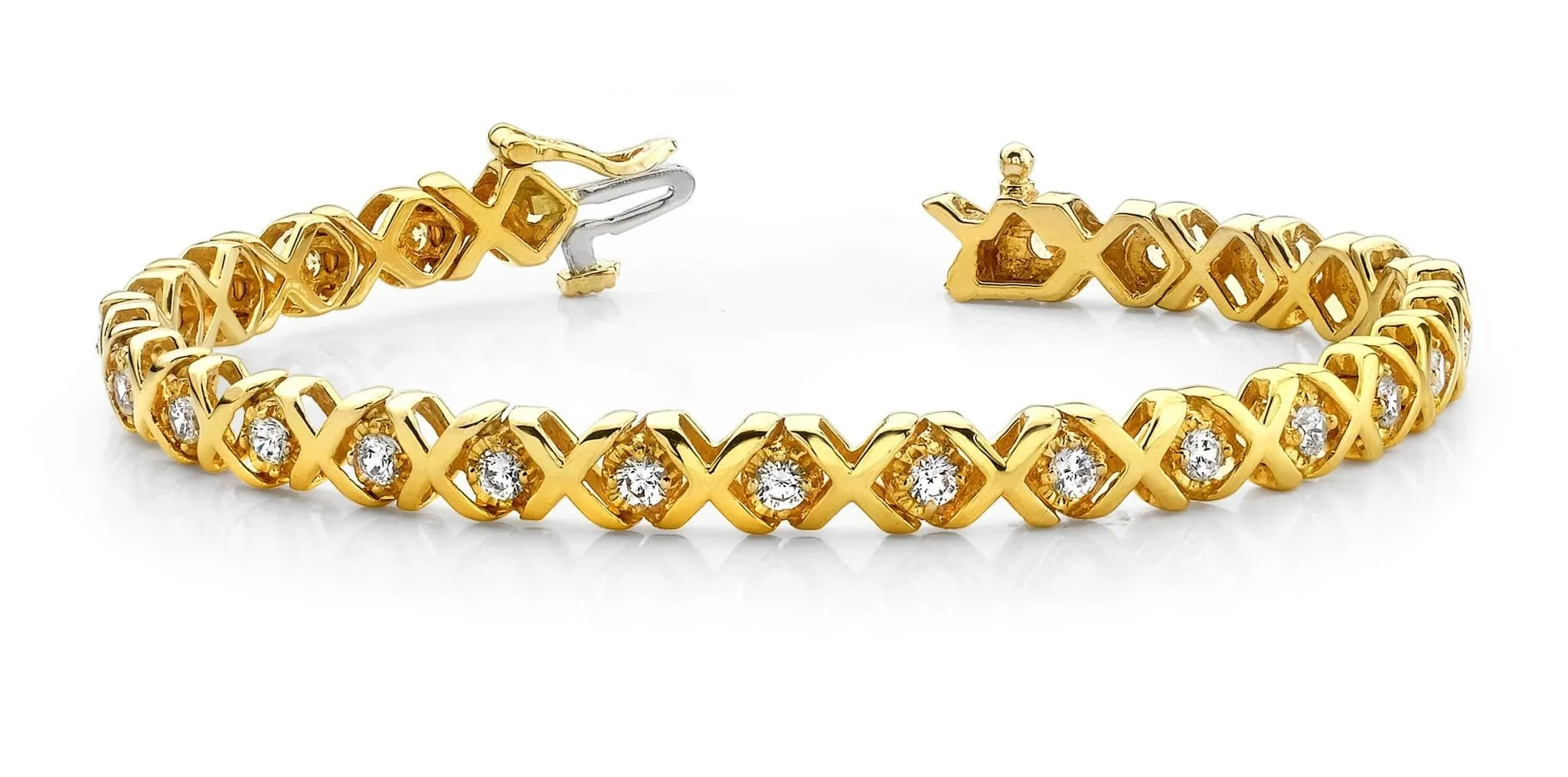 Xoxo Lab-Grown Diamond Bracelet with 3.00 ct.(finished) 3.5mm