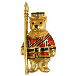 Yeoman Teddy Brooch