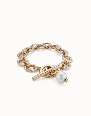 YOLO bracelet, gold