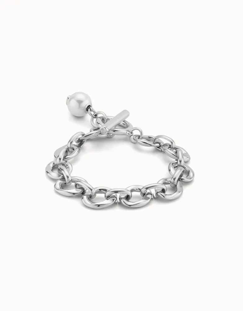 YOLO bracelet, silver
