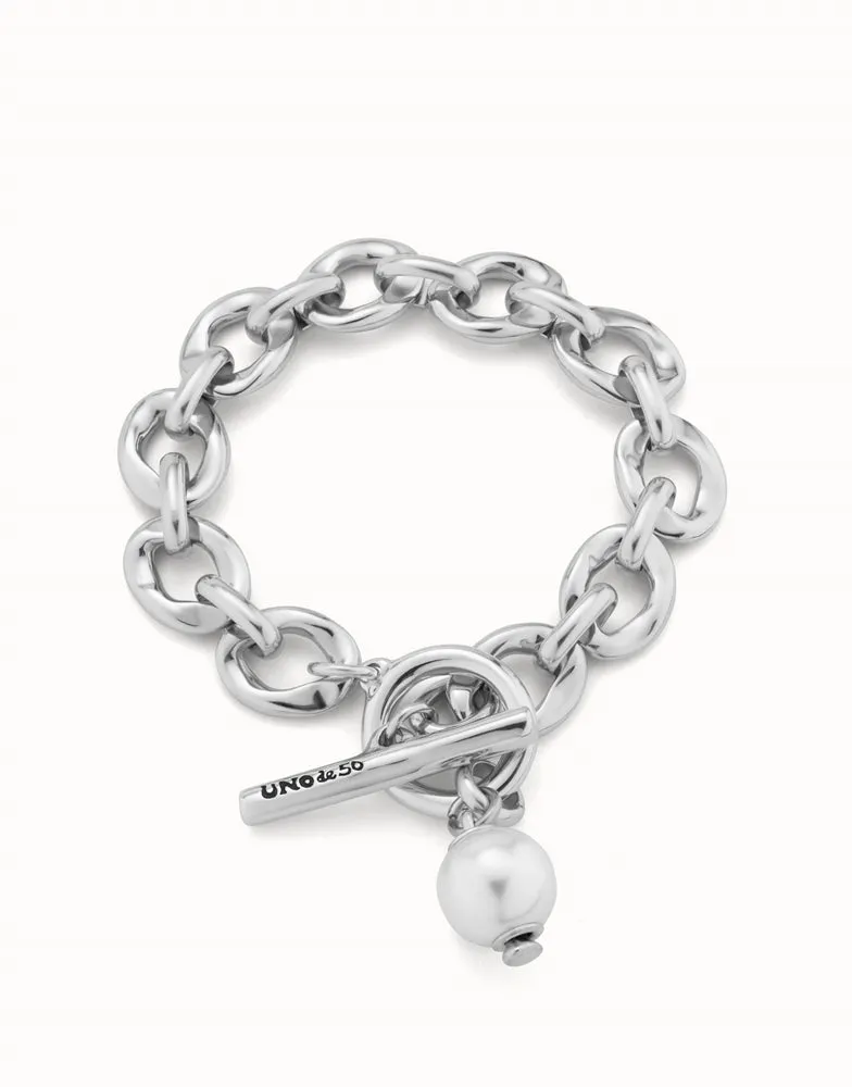 YOLO bracelet, silver